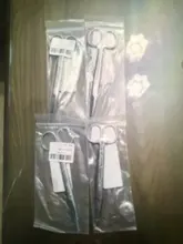 Tijeras quirúrgicas de acero inoxidable de 14cm/16cm/18cm, cabezal con punta curva recta, fórceps, herramientas médicas para clínica Dental