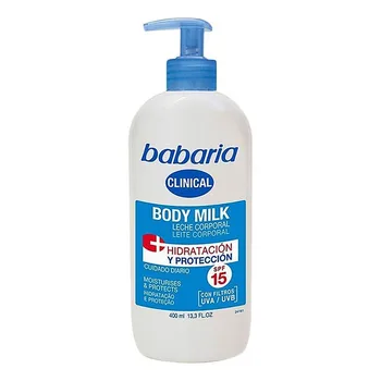 Body Lotion Clinical Babaria Spf 15 (400 ml) 
Body Lotion Clinical Babaria Spf 15 (400 ml)