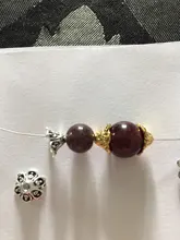 Cuentas de pétalos de flores chapadas en plata para fabricación de joyería, gorros, suministros de joyería, tapas de cuentas huecas, colgantes para joyería, 6mm, 100/200 Uds.