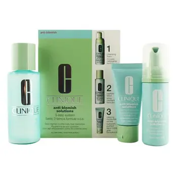 Women's Cosmetics Set Anti-blemish Solutions 3 Step Clinique (3 pcs)
Women's Cosmetics Set Anti-blemish Solutions 3 Step Clinique (3 pcs)