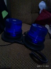 Luz LED giratoria de emergencia para coche, luz de seguridad para el tráfico, luz magnética para techo, estroboscópico Flash