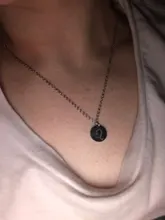 Acero inoxidable 12 constelación collar de estrella signo del zodiaco colgante gargantilla Collar para hombres mujeres niños regalos de cumpleaños