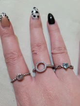 OCTBYNA-Anillo de plata con recipiente de Color para mujer, sortija Original apilable para fiesta, regalo de compromiso, joyería de boda