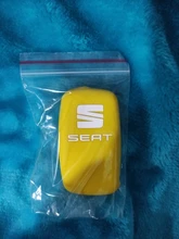 Funda de silicona con 3 botones para mando a distancia, accesorio para SEAT ALTEA TOLEDO LEON