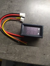 Voltímetro Digital con pantalla LCD, amperímetro, vatímetro, medidor de corriente de voltaje, Detector de voltios, 12V, 24V, 36V, 100 W, CC 0-1000 V, 10A