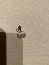 NEHZY-colgante de Plata de Ley 925 con forma de manzana y ópalo rosa, collar de 45CM de longitud