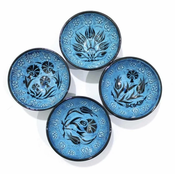 4 PCS Anatolian Turkish Ottoman Japanese Decorative Ceramic Bowls Turkish Small Finger Serving Bowls Turkish Made in Turkey
4 PCS Anatolian Turkish Ottoman Japanese Decorative Ceramic Bowls Turkish Small Finger Serving Bowls Turkish Made in Turkey