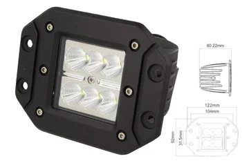 Tail Light daytime running lights DRL Led Work Light Worklight rectangular 12V 24V 24W (6 x4W) IP67 White
Tail Light daytime running lights DRL Led Work Light Worklight rectangular 12V 24V 24W (6 x4W) IP67 White