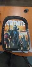 Fortnite 2 unids/set bolsas para la escuela de niñas 3D de juegos mochilas Mochila 16 pulgadas niños de primaria Mochila Escolar
