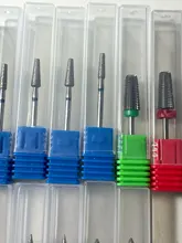 Brocas de diamante para pulir uñas, máquina eléctrica para manicura y pedicura, herramienta artística, 1 unidad