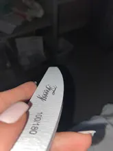 Archivo de clavo de doble lado de la lima de uñas Buffer 100/180 Trimmer de búfer en el arte de uñas Ongle de uñas arte herramienta