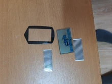 Nuevo Cable Flexible de pantalla Lcd A91 + llavero de cristal Lcd para pantalla de control remoto Starline A91 con 2 rayas cebra