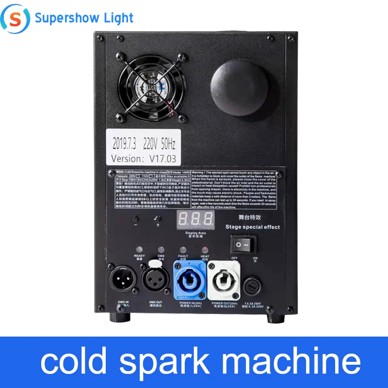 Mini Cold Firework Spark Machine DMX Remote Control Cold Fireworks Spark Fountain for Wedding Events And Stage Effect
Mini Cold Firework Spark Machine DMX Remote Control Cold Fireworks Spark Fountain for Wedding Events And Stage Effect