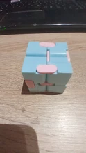 Rompecabezas cuadrado de cubo mágico infinito para niños y adultos, juguete de descompresión para aliviar el estrés, juego de mano divertido, laberinto de cuatro esquinas