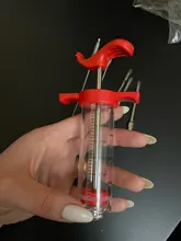 Juego de agujas de acero inoxidable de grado alimenticio, conjunto de jeringuilla para especias, carne de barbacoa, inyector de sabores, salsa, Adobo, accesorio de jeringuilla