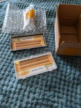 Extensiones de pestañas individuales, pestañas de cola de pez, mundo injerto, 8mm/10mm/12mm