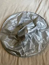 Capa de corte para peluquería, accesorio en forma de paraguas para corte de pelo y afeitado