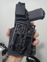 Kit de sistema de bloqueo rápido con pistola de caza de polímero QLS 19 y QLS 22, funda para Glock 17/USP/M9, juego de plataforma de cinturón