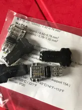 Abrazadera de cable de conector rápido, bloque de terminales de 2 vías, fácil de instalar para tira led, 2 pines, dc/ac, 300v, 10a, 18-22awg, sin soldadura y sin tornillos, 5 uds.