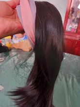 HUAYA-Peluca de cabello sintético para mujer, pelo corto/largo y recto, rizado de media cabeza con diadema, extensiones de cabello con conexión Natural