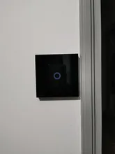 Control remoto inalámbrico RF, interruptor pegajoso táctil, RF433, 433MHz, 30-50 metros, 1 Banda, 2 entradas, 3 Entradas