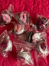 Idclip-Soporte de insignia retráctil con Clip de cocodrilo, carrete de tarjeta de identificación, moño de rosas, color rosa, 1 unidad