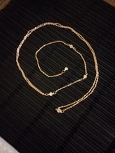 Bikini bohemio dorado para mujer, peto de cristal para playa, vestido de boda de verano, telón de fondo, collar, joyería