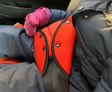 Safety Belt Seat-Belt-Cover Protection-Belts Triangle Children Adjustable Anti-Ledge