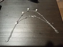 Tobillera plateada Bohemia S054 para mujer, pulsera de tobillo con corazón a la moda, cadena de pierna, joyería para pies de playa