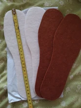 Plantillas cálidas para zapatos para hombre y mujer, plantilla de fieltro de lana, gruesa, suave y transpirable, accesorios para zapatos