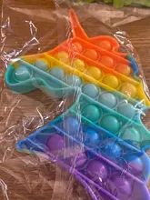 Juguete sensorial antiestrés para niños y adultos, juguete antiestrés para el autismo, con burbujas de empuje, divertido