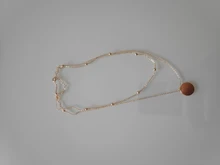 Collares de cuentas anenjary simples de Plata de Ley 925 con suerte para mujer, gargantilla de cadena corta, collares S-N554