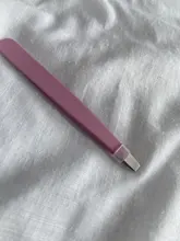 Pinzas para cejas, Belleza del cabello de acero inoxidable para quitar el pelo, accesorios de herramientas de maquillaje, color negro/rosa, 1 ud.