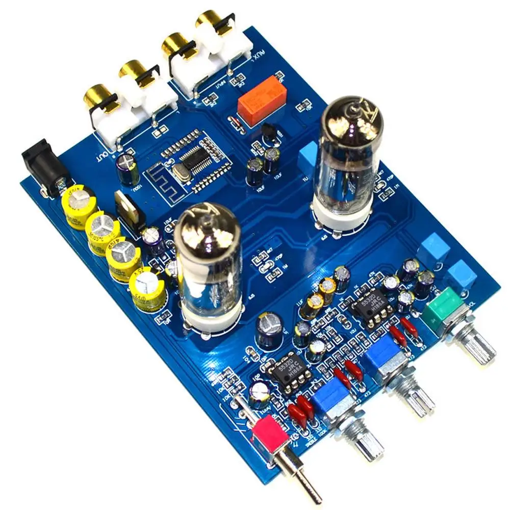 Taidacent HIFI Bile Preamplifier 6J5 Tube Bile Preamp 470UF DC12V Fever QCC3008 APTX 5.0 Bluetooth Tube Preamp NE5532 Tone Board
Taidacent HIFI Bile Preamplifier 6J5 Tube Bile Preamp 470UF DC12V Fever QCC3008 APTX 5.0 Bluetooth Tube Preamp NE5532 Tone Board