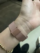 Correa de Metal de acero inoxidable para apple Watch, Correa delgada de 44mm, 40mm, 38mm, 42mm, Series 6 5 4 SE para iWatch 3 2 1