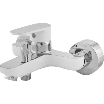 Bath and shower mixer ideal standard Tyria bc157ho single lever color white/Chrome
Bath and shower mixer ideal standard Tyria bc157ho single lever color white/Chrome