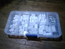 230 Uds XH2.54 2p 3p 4p 5 pin 2,54mm Kit de Terminal/vivienda/conector de pines conectores de cable adaptador Kits XH TJC3