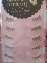 100% hecho a mano transparente tallos maquillaje pestañas 5 pares de la mitad de las pestañas falsas entrelazado Natural desordenado suave y gruesa pestañas falsas