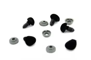 Spouts velvet No. 15 with lock, 15*11mm, pack/5 PCs (23468 Black) 
Spouts velvet No. 15 with lock, 15*11mm, pack/5 PCs (23468 Black)