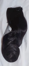 Extensiones de cabello de Halo ondulado, 12, 14, 16 y 18 pulgadas, sin Clip, en Rubio degradado, Negro, Rosa, sintético, Natural, oculto, secreto, pieza de cabello falso