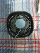 SMARTDEVIL-ventilador de escritorio USB portátil, dispositivo Personal de 3 velocidades con ángulo ajustable de rotación de 360 grados para oficina, hogar y viajes