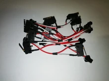 Piezas de electrodomésticos, calentador de agua de Gas, de dos cables con férula Micro interruptor, 10 Uds.