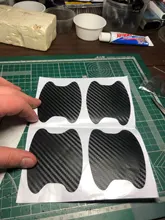 4 Uds protección de manija de coche película para Kia Rio 3 Picanto Ceed Cerato Sportage K2 K3 K5 para Hyundai I30