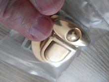 Hebilla para mujer, Hardware de bloqueo de giro para bolsos, bolso de hombro, DIY, cierre de cierres con vuelta para manualidades