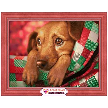 Аж-1703 painting with rhinestones 'puppy taxy' 40*30 cm
Аж-1703 painting with rhinestones 'puppy taxy' 40*30 cm