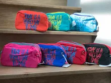 Bolsa creativa para mujer, organizador de maquillaje, bolsa de viaje de nailon resistente al agua, neceser de aseo
