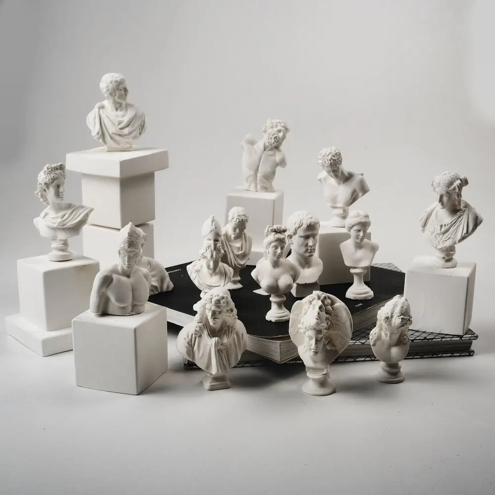 Greek and Roman Mythology Minimal Sculptures White Set of 10 Art Wooden Chest Figure Bust Trinket Philosophy Abstract Home Decor
Greek and Roman Mythology Minimal Sculptures White Set of 10 Art Wooden Chest Figure Bust Trinket Philosophy Abstract Home Decor