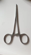 14/16/18CM inoxidable curvado de acero-nariz/recto de codo tijeras pinzas fórceps hemostáticos alicates de la abrazadera