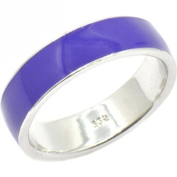Silver Wings enamel ring in silver
Silver Wings enamel ring in silver