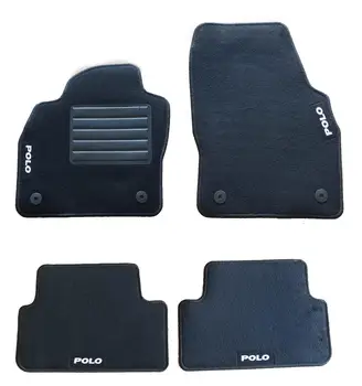 CARPET MATS CAR CARPETED CUSTOMIZED WITH 4 LOGOS POLO AND 4 FIX for Volkswagen Polo 2017>
CARPET MATS CAR CARPETED CUSTOMIZED WITH 4 LOGOS POLO AND 4 FIX for Volkswagen Polo 2017>